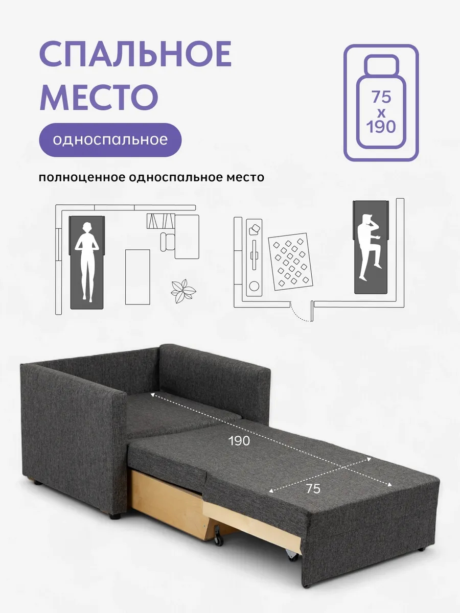 Виктория 750 мм серая рогожка 77400139 - миниатюра 4