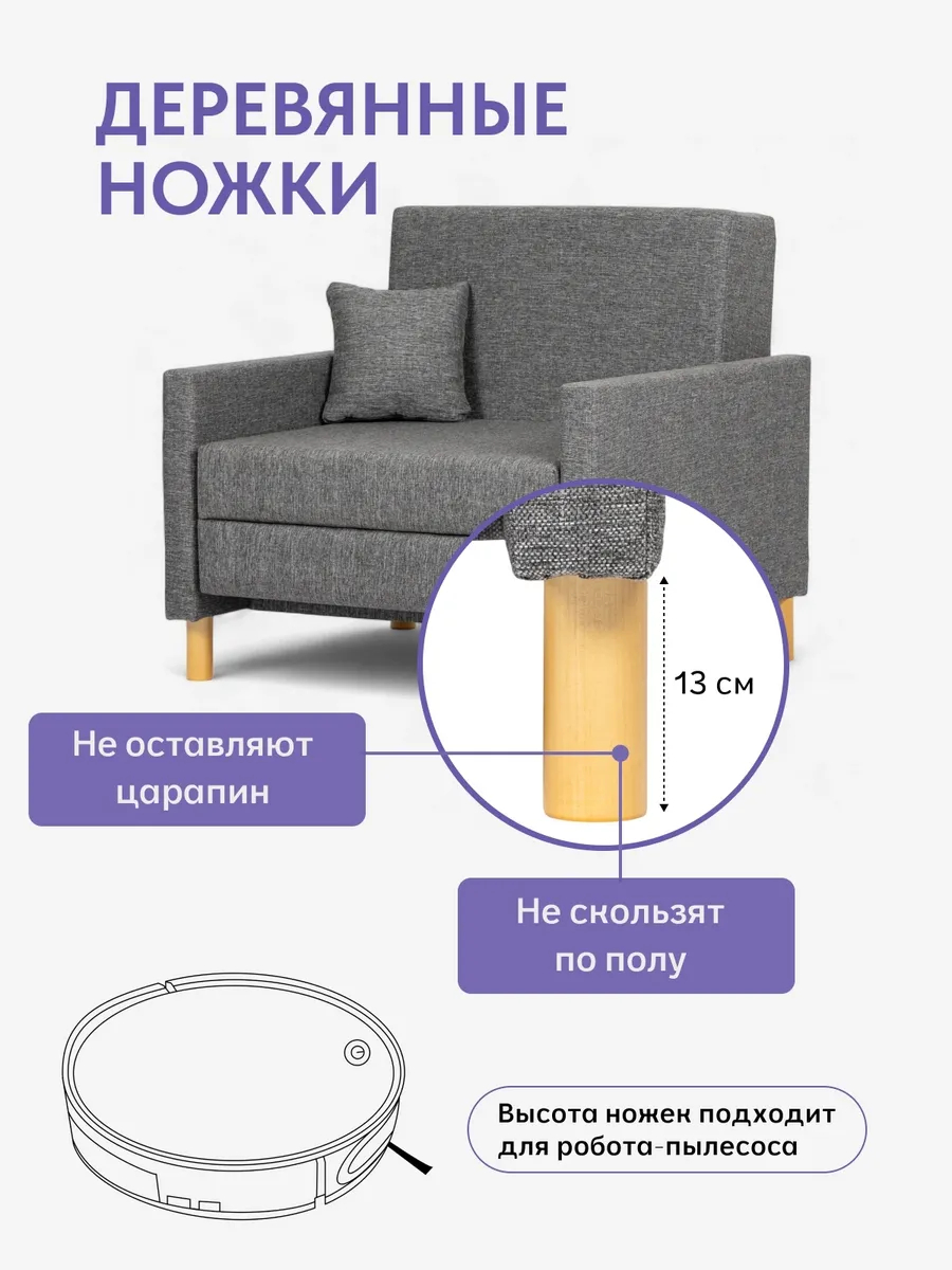 Этра серая рогожка 77400301 - миниатюра 8