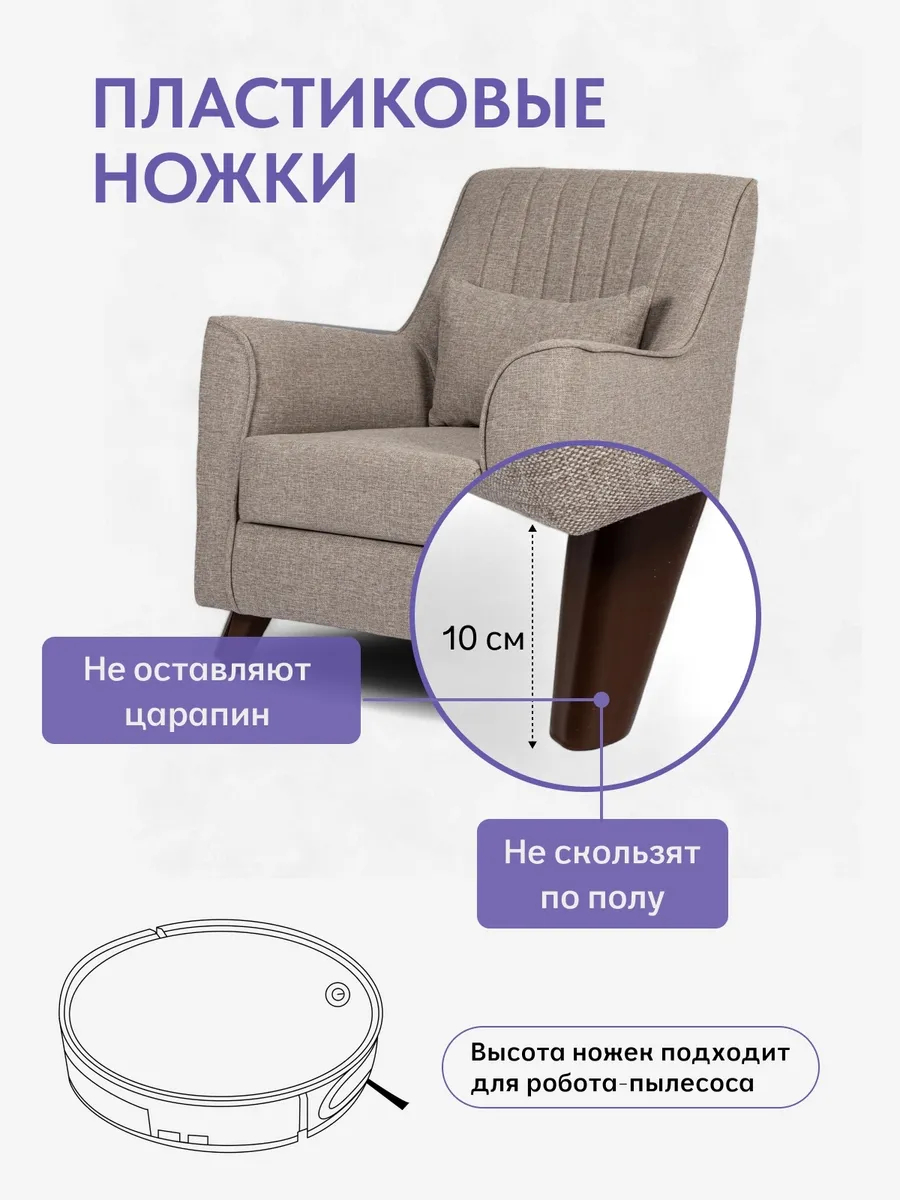 Оксфорд Оксфорд мокко рогожка 77400614 - миниатюра 6