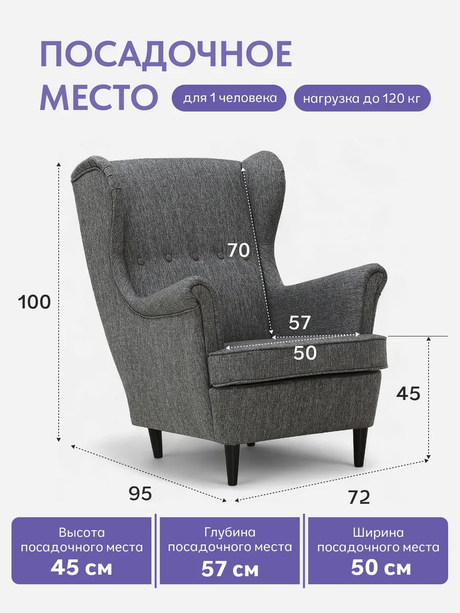 Стайл Стайл серый рогожка 77400684 - миниатюра 2
