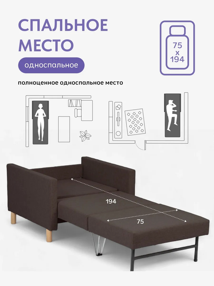 Этра Кофейный рогожка 77400845 - миниатюра 4