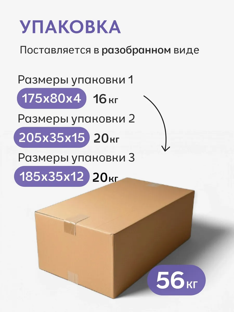 Кровать "Парма" 160х200  серый велюр - миниатюра 8