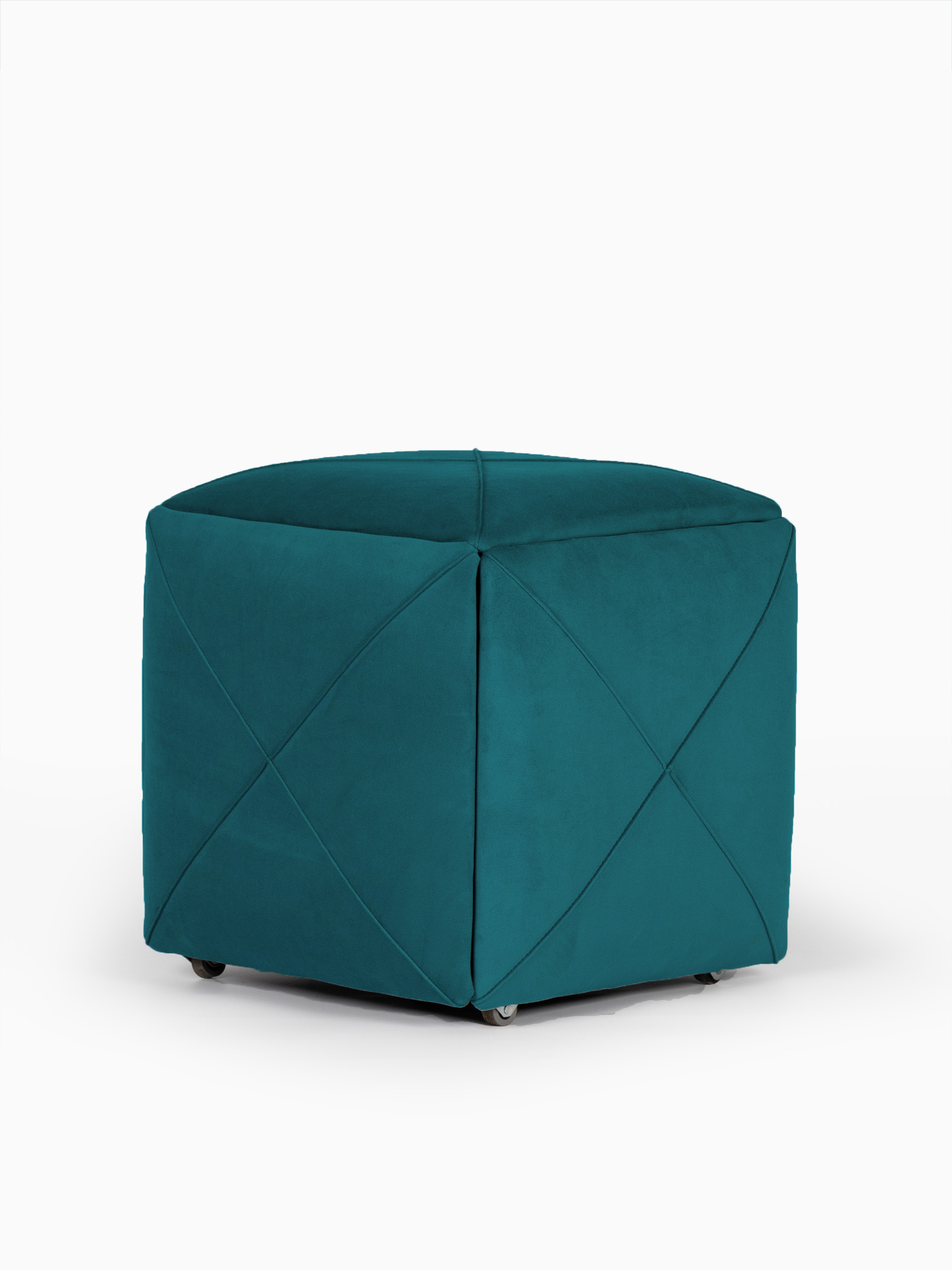 Пуф 5 в 1 Брум зеленый велюр 77400659 - фото 1
