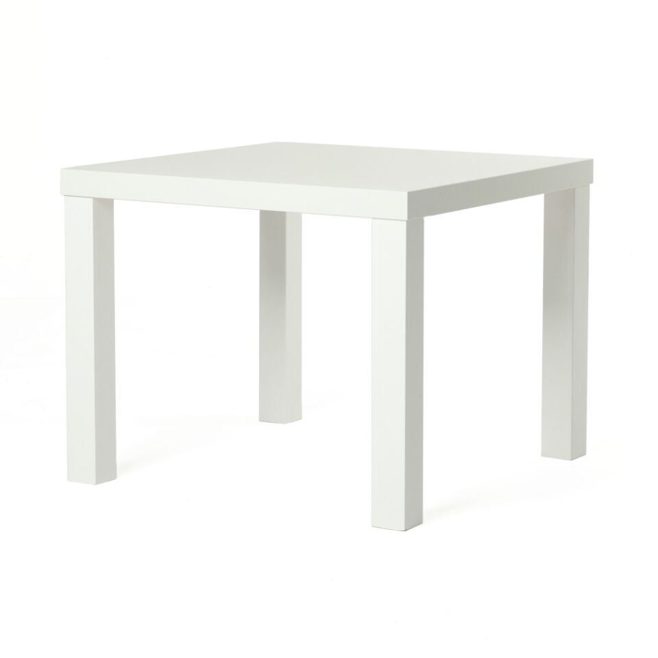 Стол кофейный 55*55 белый 77000223