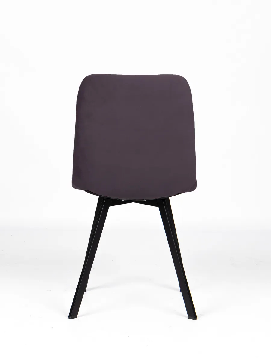 Комплект стульев Трон Лайт 2 4шт серо-фиолетовый велюр 77400419 - миниатюра 5